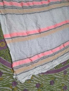 Striped V-Neck Casual Top