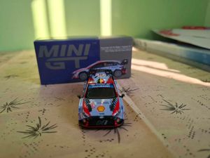 Mini GT Hyundai i20 Rally Car Model (Unboxed)