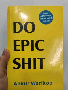 Do Epic s*it Book by Ankur Warikoo