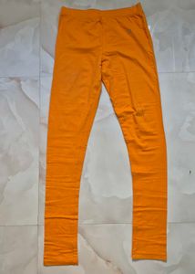 Orange Leggings and dupatta