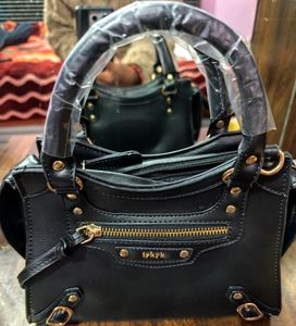 Iykyk Black Metal Detail Bag