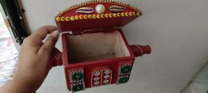unique doli style wooden multipurpose box