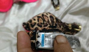 Leopard Print Padded Bra