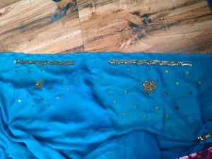 y2k handwork lehanga saree wd blouse pc.