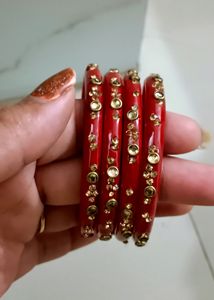 Stone Work Bikaneri Bangles