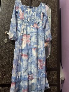 Floral Print Maxi Dress