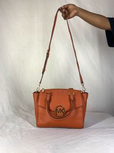 Michael Kors Convertible Leather Satchel