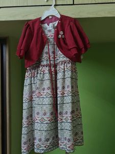 Baby kids Ethnic Dress Set with Jacket
