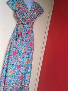 wrap around Maxi Dress