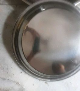 Flora and surbhi Stainless Steel thal