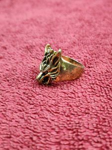Wolf Head Ring