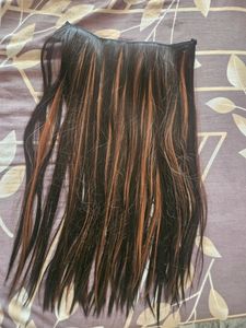 Straight Colored Hair Extension