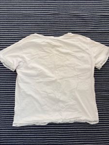 White Palm Print T-Shirt