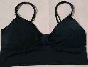 Stylish Black Bikini Top