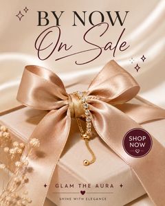 Elegant hair bow and Bracele - On Sale