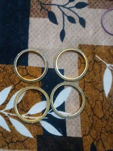 Sparkling Crystal Bangles Set