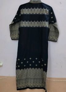 Black Cotton Kurti