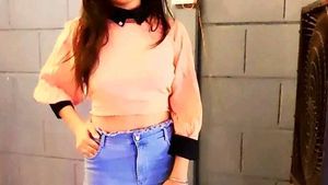 Peach Bell Sleeve Top with new free surprise tshir