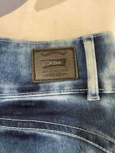 Stylish Acid Wash Denim Shorts