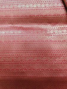 pink zari work saree