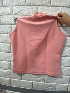 Cute Pink 'Babe' Graphic Sleeveless Top