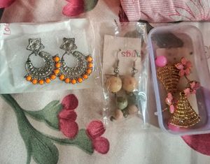 Charming 3 earing Sets