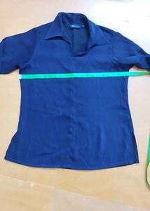 Revolution Collared Formal Top