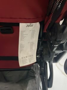 Red Baby Stroller