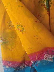Yellow Saree