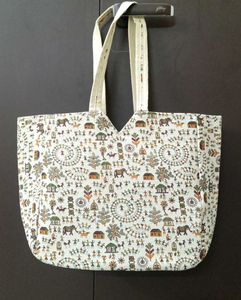 🎨Warli Art Tote Women's Handbag For Office Colleg
