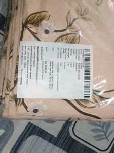 Double Size Bedsheet With 2 Pillow Cover