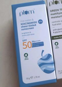 Plum Rice Water & Niacinamide Sunscreen
