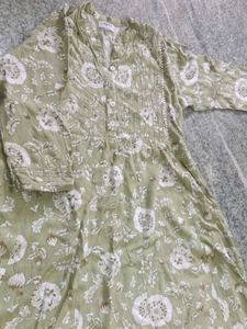 Floral Print Kurta