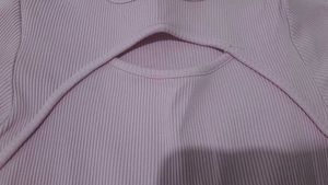 Lavender Cut-Out Fit &amp; Flare Dress