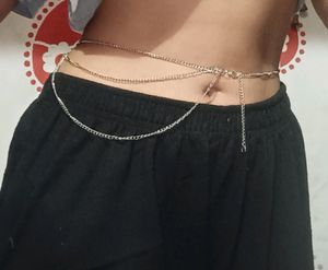 'Silver Glamour' Custom Waistchain