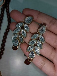Elegant Beaded Necklace &amp; Earring Set