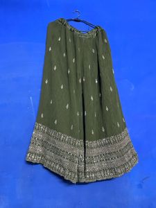 Green Sequined Kurta with pilazo dupatta