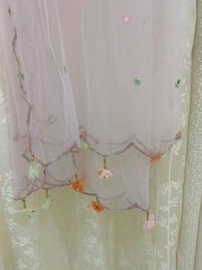 Embellished Kurta Set with Dupatta