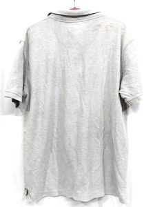 Men's Grey Polo Shirt with Lion Emblem