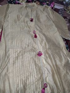 Ethnic gown with shrug ( kurta )