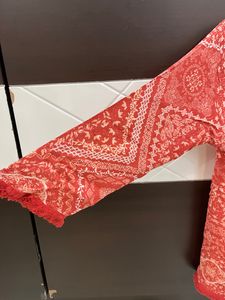 Beautiful Gathered Top With Adjustable Dori At The