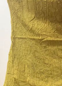 Nykaa Label Aishwaryrika Green Chikankari Kurti
