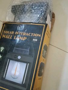 Solar Powered Outdoor Wall Light