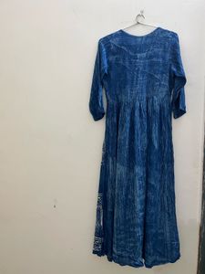 Blue Indigo Maxi Dress