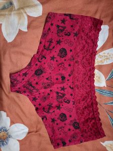 Red Lace brief