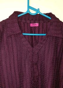 wine Textured Top