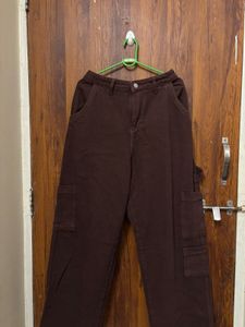 Brown Cargo Pants
