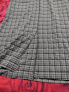 Chic Plaid Maxi Dress
