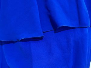 Royal Blue Layered Top
