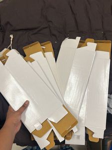 Lot of Corrugated White Boxes-20 pieces